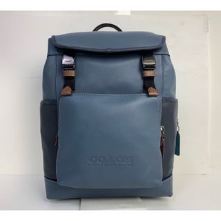 コーチ(COACH)の極美品★ コーチ メンズ COACH レザー バックパック リュック(バッグパック/リュック)