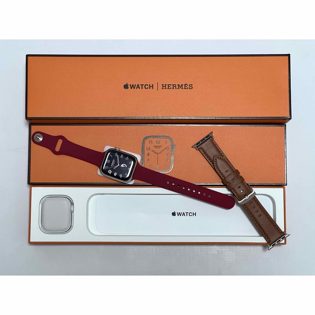 Apple Watch(アップルウォッチ)の極美品Apple Watch HERMES series8 41mm レディースのファッション小物(腕時計)の商品写真