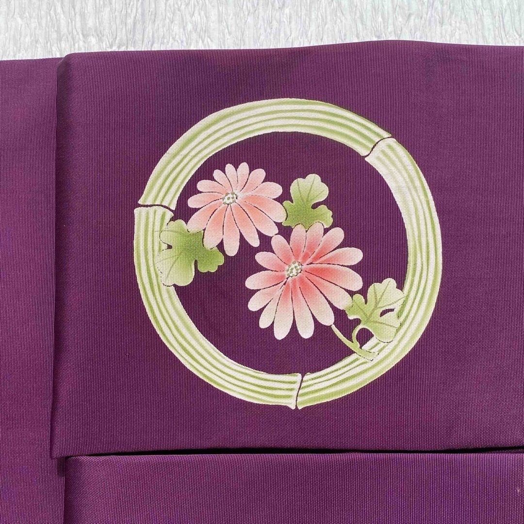 名古屋帯　紫　 レディースの水着/浴衣(帯)の商品写真