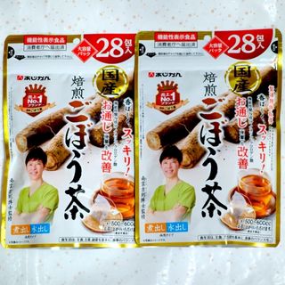 アジカン(あじかん)のあじかん 機能性表示食品 国産焙煎ごぼう茶 28包×2袋 計56包(健康茶)