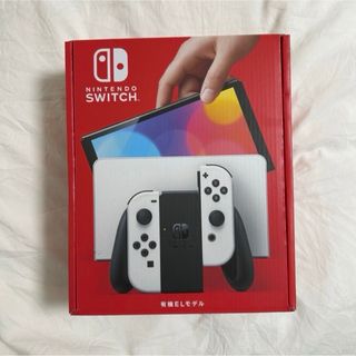 ニンテンドースイッチ(Nintendo Switch)の新品未使用 Nintendo Switch 有機ELモデル ホワイト 本体(家庭用ゲーム機本体)