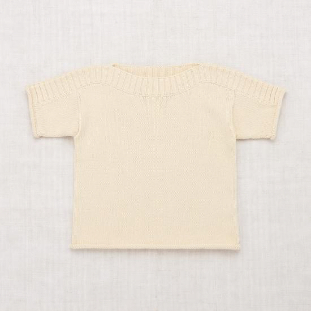 Misha & Puff(ミーシャアンドパフ)のMisha & Puff Boatneck Tee 3-4y String キッズ/ベビー/マタニティのキッズ服女の子用(90cm~)(ニット)の商品写真