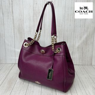 コーチ(COACH)のCOACH コーチ　レザー　ハンドバッグ　トートバッグ 40(ハンドバッグ)