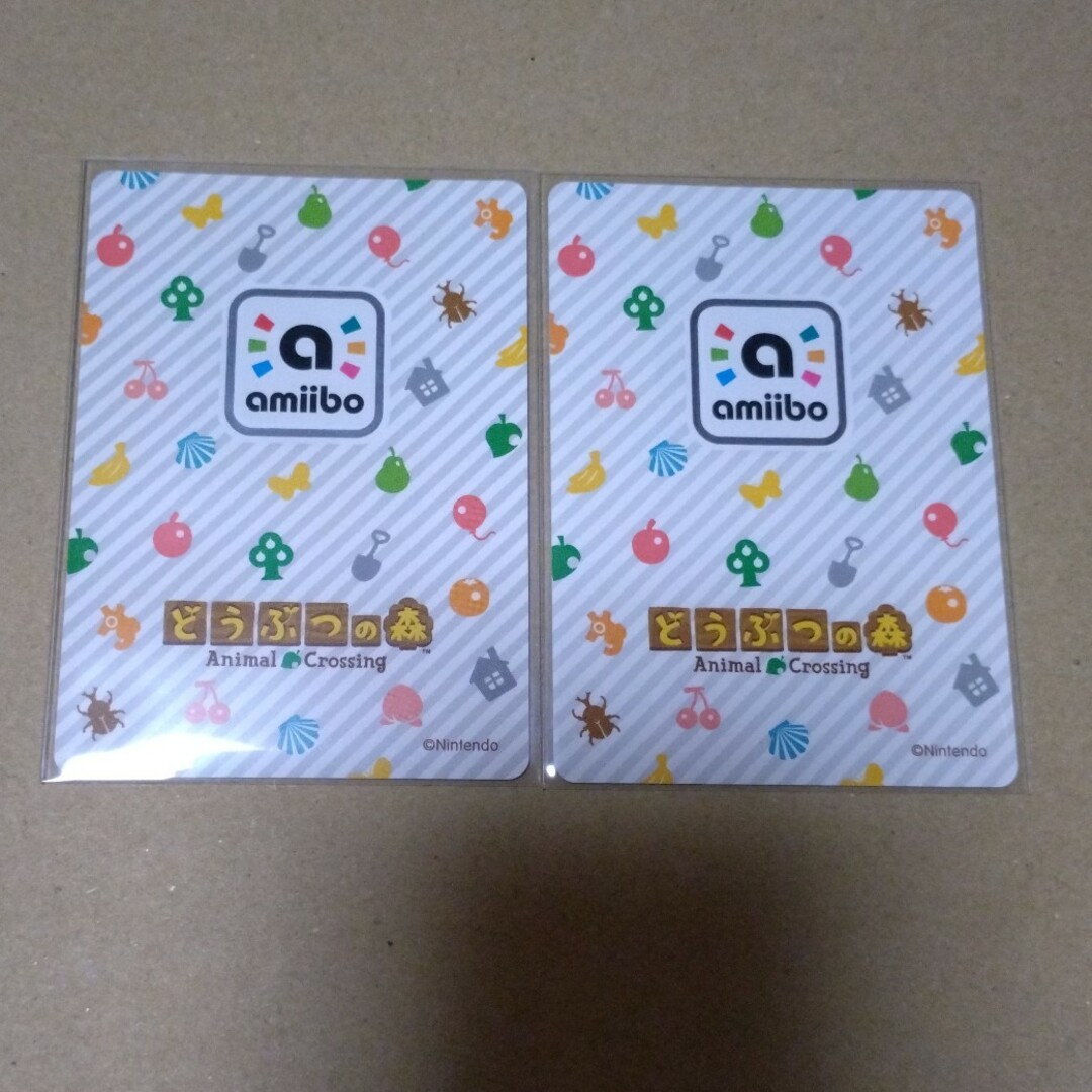 amiiboカード ぺしみち アリア 2枚セット エンタメ/ホビーのトレーディングカード(その他)の商品写真