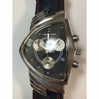 ハミルトン(Hamilton)のハミルトン　ベンチュラ　クロノグラフ腕時計(腕時計(アナログ))