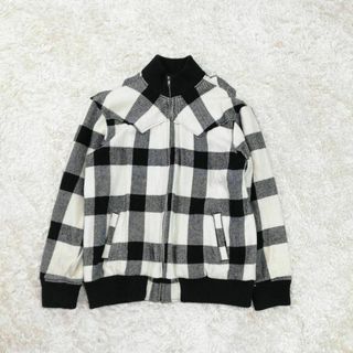 ウールリッチ(WOOLRICH)のWOOLRICH ブルゾン　ジャケット　ジップアップ　チェック柄　メンズ　L(ブルゾン)