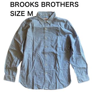 ブルックスブラザース(Brooks Brothers)のBROOKS BROTHERS ブルックスブラザーズ 長袖シャツ ストライプ M(シャツ)