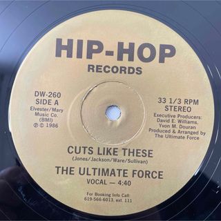 The Ultimate Force / Cuts Like These(ヒップホップ/ラップ)