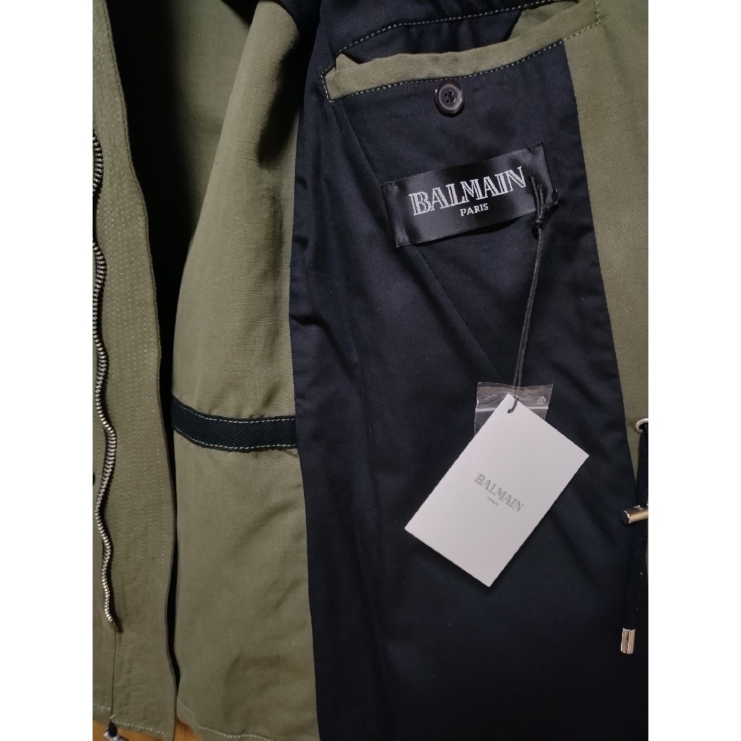 BALMAIN(バルマン)の新品  BALMAIN バルマン ミリタリー　ジャケット 46 メンズ 春夏 メンズのジャケット/アウター(ミリタリージャケット)の商品写真