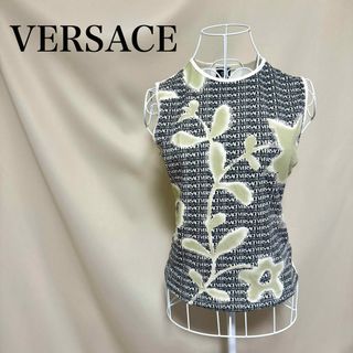 ヴェルサーチ(VERSACE)のVERSACE ヴェルサーチ　タンクトップ　トップス　ノースリーブ(タンクトップ)