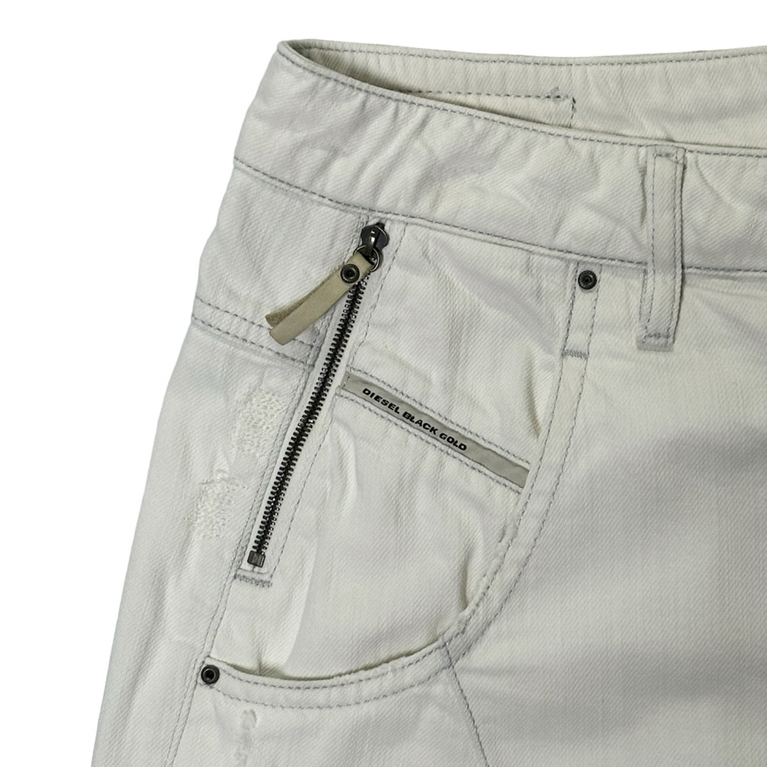 DIESEL BLACK GOLD - DIESEL BLACK GOLD 立体裁断ダメージ加工 DIESEL BLACK GOLD - DIESEL BLACK GOLD 立体裁断ダメージ加工
