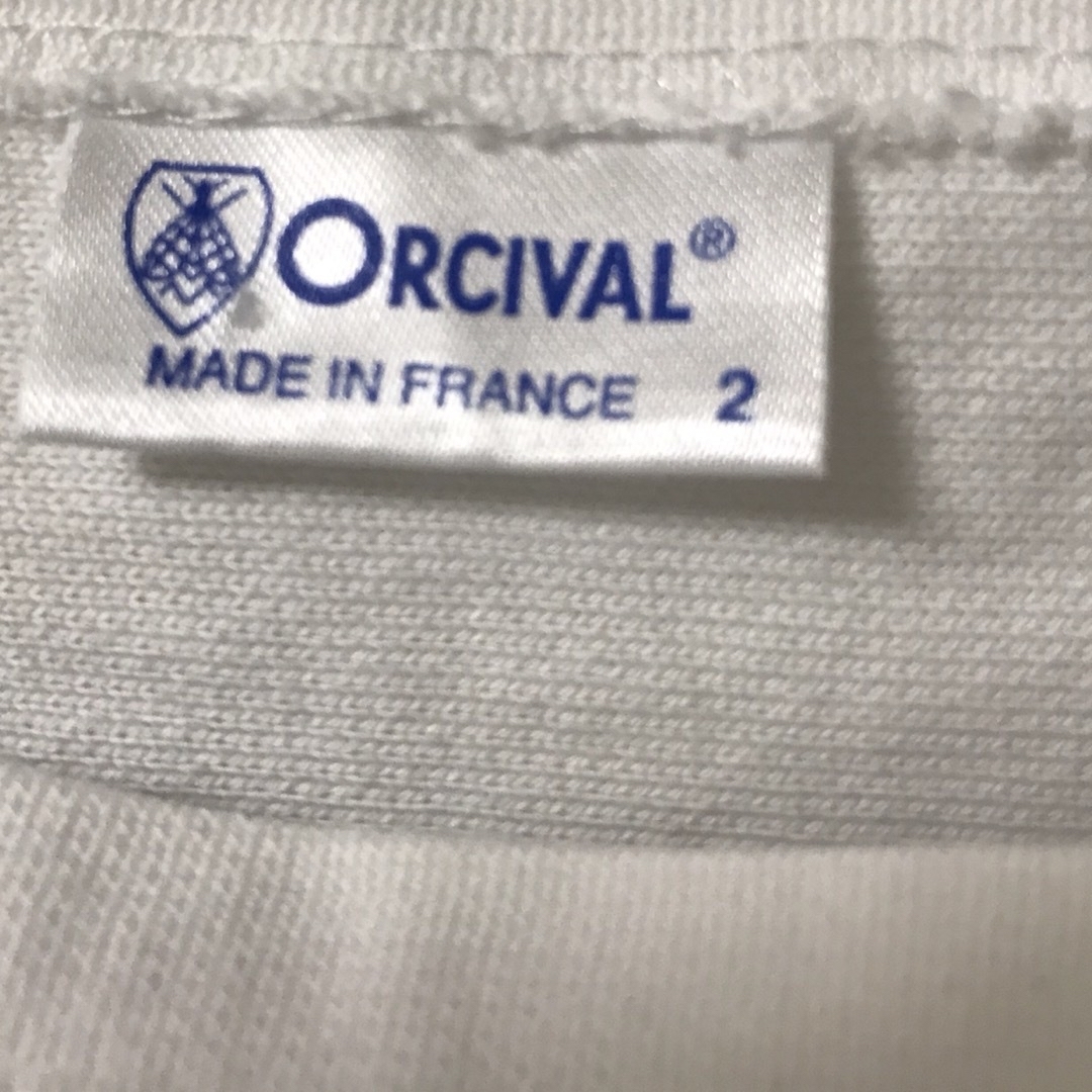 ORCIVAL(オーシバル)の【新品】ORCIVAL 長袖ボーダー（ホワイト×ネイビー） メンズのトップス(Tシャツ/カットソー(七分/長袖))の商品写真