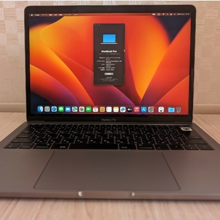 マック(Mac (Apple))のMacBook Pro 13-inch,2017 Two Thunderbolt(ノートPC)