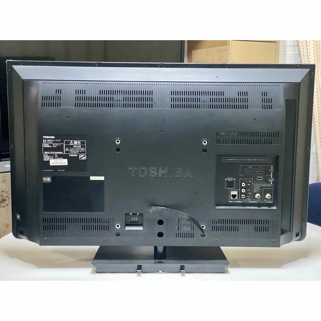 東芝(トウシバ)の【東芝】32インチ 液晶テレビ REGZA 32S10 スマホ/家電/カメラのテレビ/映像機器(テレビ)の商品写真