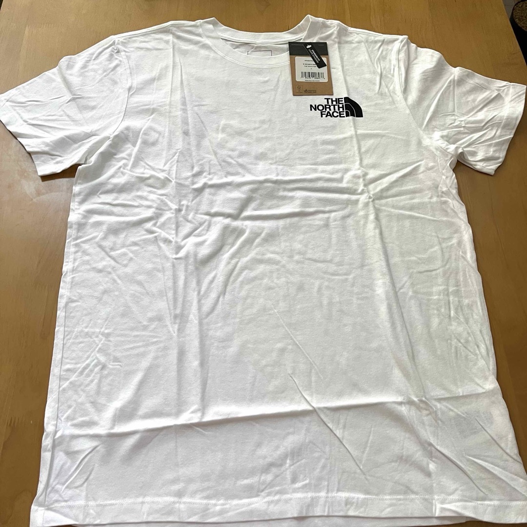 THE NORTH FACE(ザノースフェイス)のTHE NORTH FACE 半袖Tシャツ　メンズLサイズ　ボックスロゴ　新品 メンズのトップス(Tシャツ/カットソー(半袖/袖なし))の商品写真