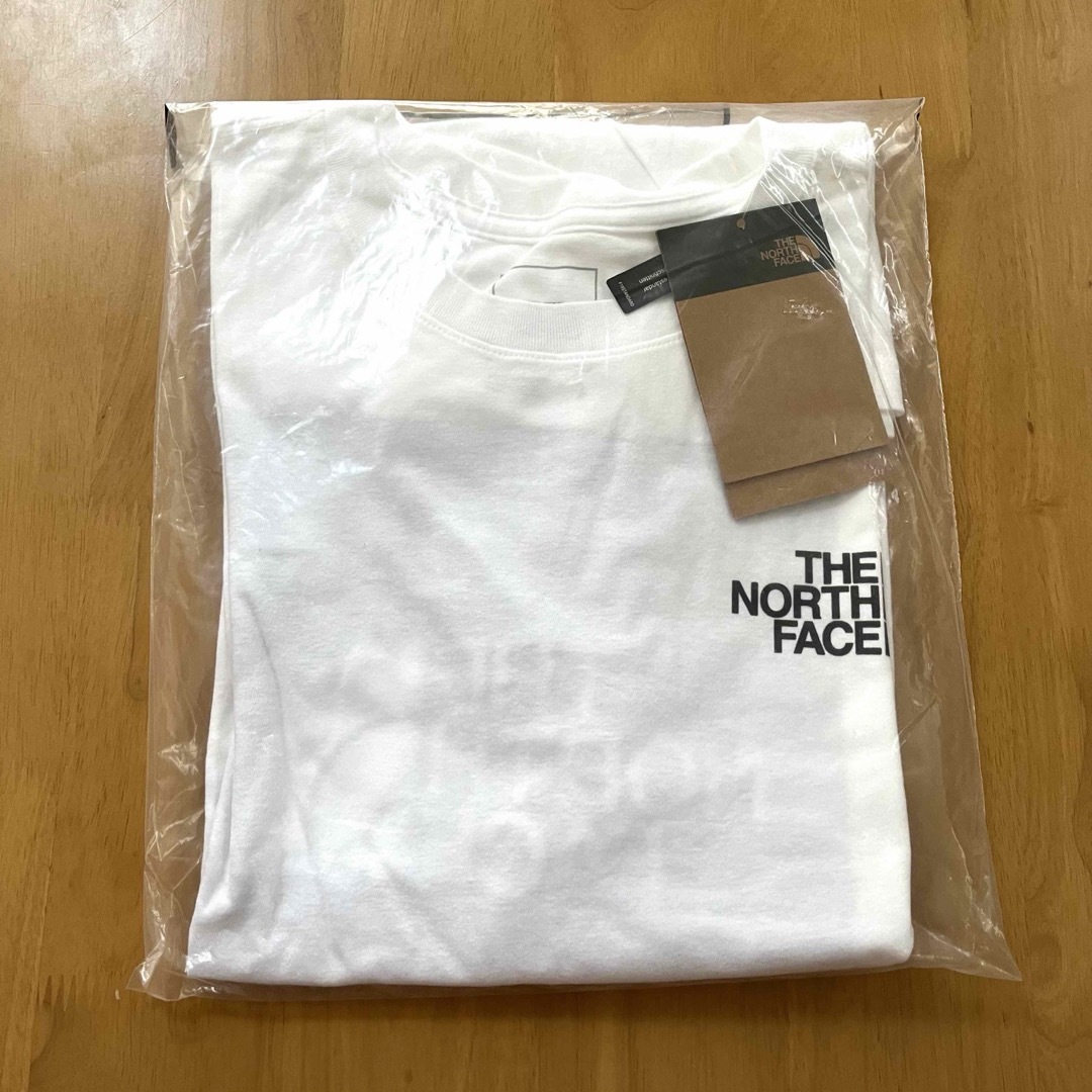 THE NORTH FACE(ザノースフェイス)のTHE NORTH FACE 半袖Tシャツ　メンズLサイズ　ボックスロゴ　新品 メンズのトップス(Tシャツ/カットソー(半袖/袖なし))の商品写真