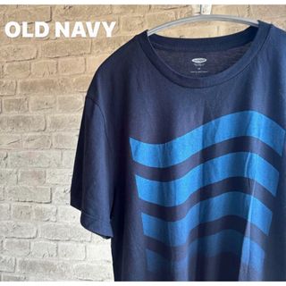 オールドネイビー(Old Navy)の【4/29処分】OLD NAVY 半袖カットソー ネイビー(Tシャツ/カットソー(半袖/袖なし))