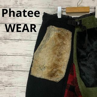 Phatee WEAR ウィンターショーツ フリース ファー クレイジーパターン(ショートパンツ)