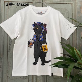 go slow caravan - 新入荷！3番  男女兼用 ゴースローキャラバン 猫 ネコ ねこ フェス Tシャツ