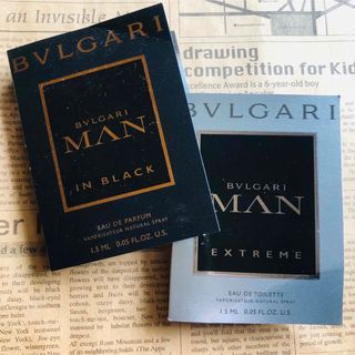 ブルガリ(BVLGARI)の【BVLGARI MAN 】2種香水セット(香水(男性用))