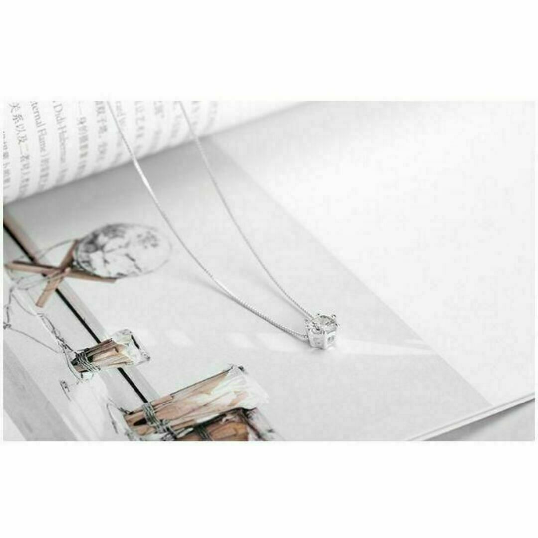 ⭐️フォロー割⭐️ネックレス シルバー ラインストーン 亜鉛合金 #C61-1 レディースのアクセサリー(ネックレス)の商品写真