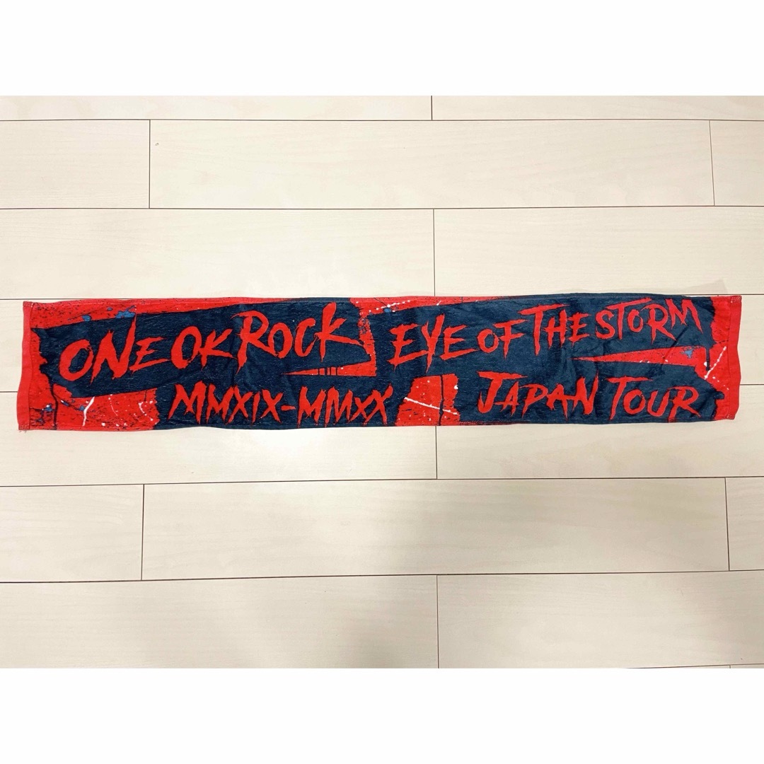 ONE OK ROCK Eye of the Storm マフラータオル エンタメ/ホビーのタレントグッズ(ミュージシャン)の商品写真