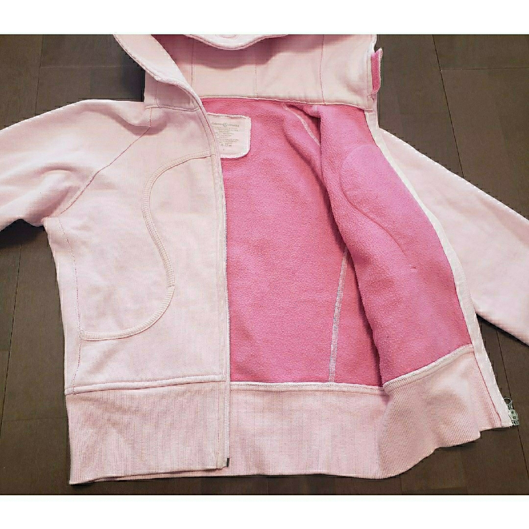 lululemon - ルルレモン 裏起毛パーカー ピンクの通販 by ゆめ's lululemon - ルルレモン 裏起毛パーカー ピンクの通販 by ゆめ's