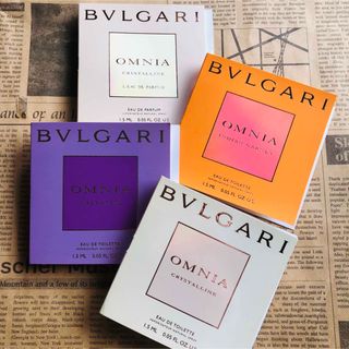 ブルガリ(BVLGARI)のBVLGARI／ブルガリ【OMNIA】 1.5ml×4本セット(香水(女性用))