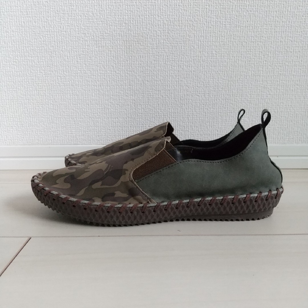 （462）Michaela La Spada 迷彩 シューズ（LLサイズ） レディースの靴/シューズ(その他)の商品写真