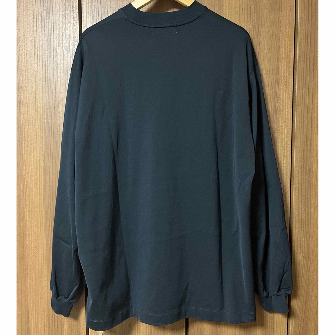 1LDK SELECT(ワンエルディーケーセレクト)のeveryone cotton long sleeve t-shirt NAVY メンズのトップス(Tシャツ/カットソー(七分/長袖))の商品写真