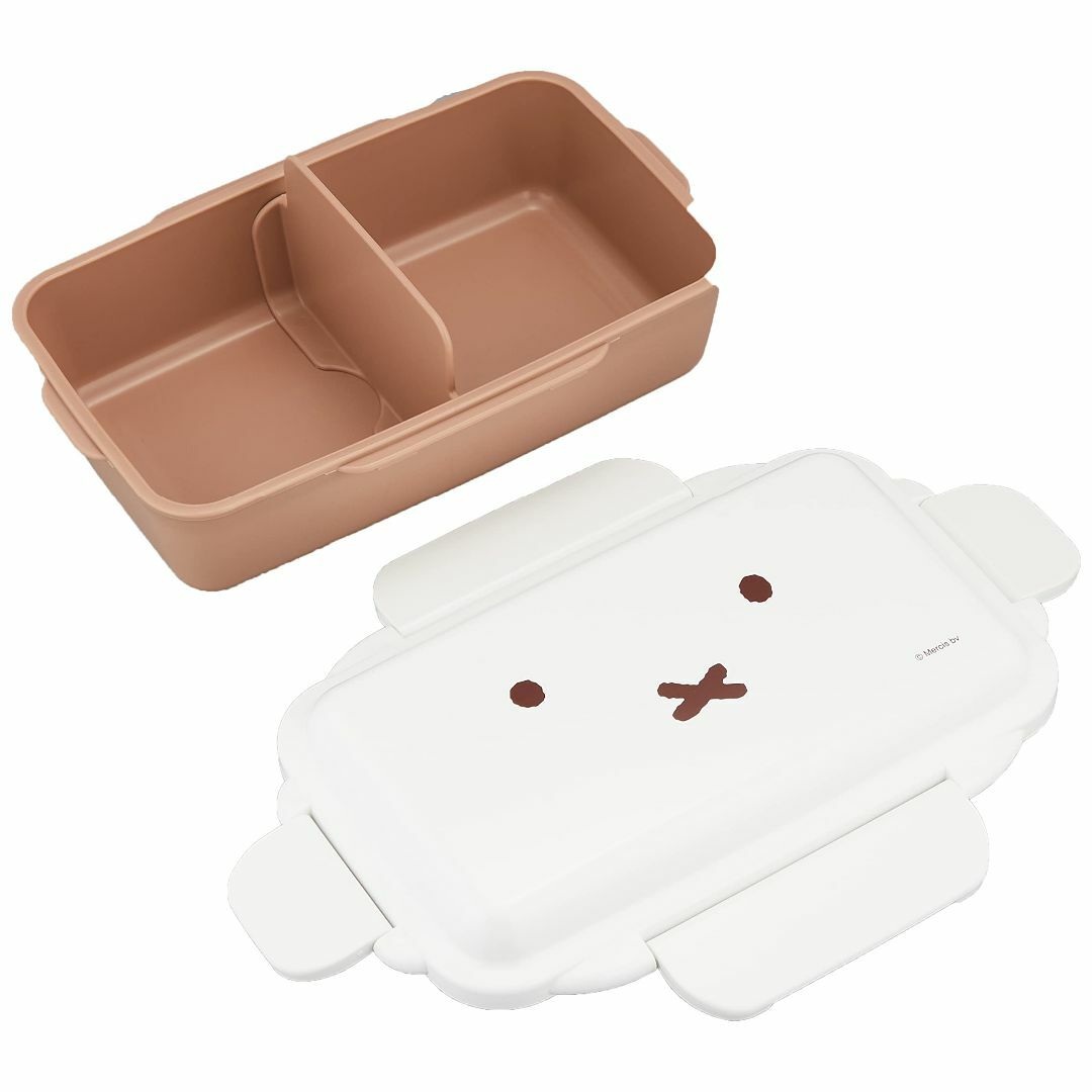 クツワ(Kutsuwa) miffy 密封4点留め一段弁当箱 インテリア/住まい/日用品のキッチン/食器(弁当用品)の商品写真