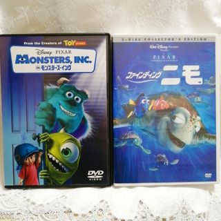 ディズニー(Disney)のディズニー♥モンスターズインク♥ファインディングニモ  DVDセット　国内正規品(キッズ/ファミリー)