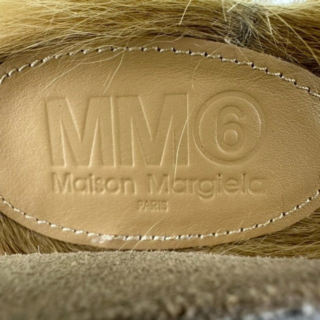 Maison Martin Margiela(マルタンマルジェラ)の未使用品 メゾンマルジェラ 22 Maison パンプス ヒール ファー 37  レディースの靴/シューズ(ハイヒール/パンプス)の商品写真