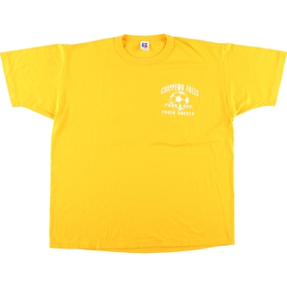 古着 RUSSELL ATHLETIC カレッジTシャツ USA製 メンズL /eaa433746(Tシャツ/カットソー(半袖/袖なし))