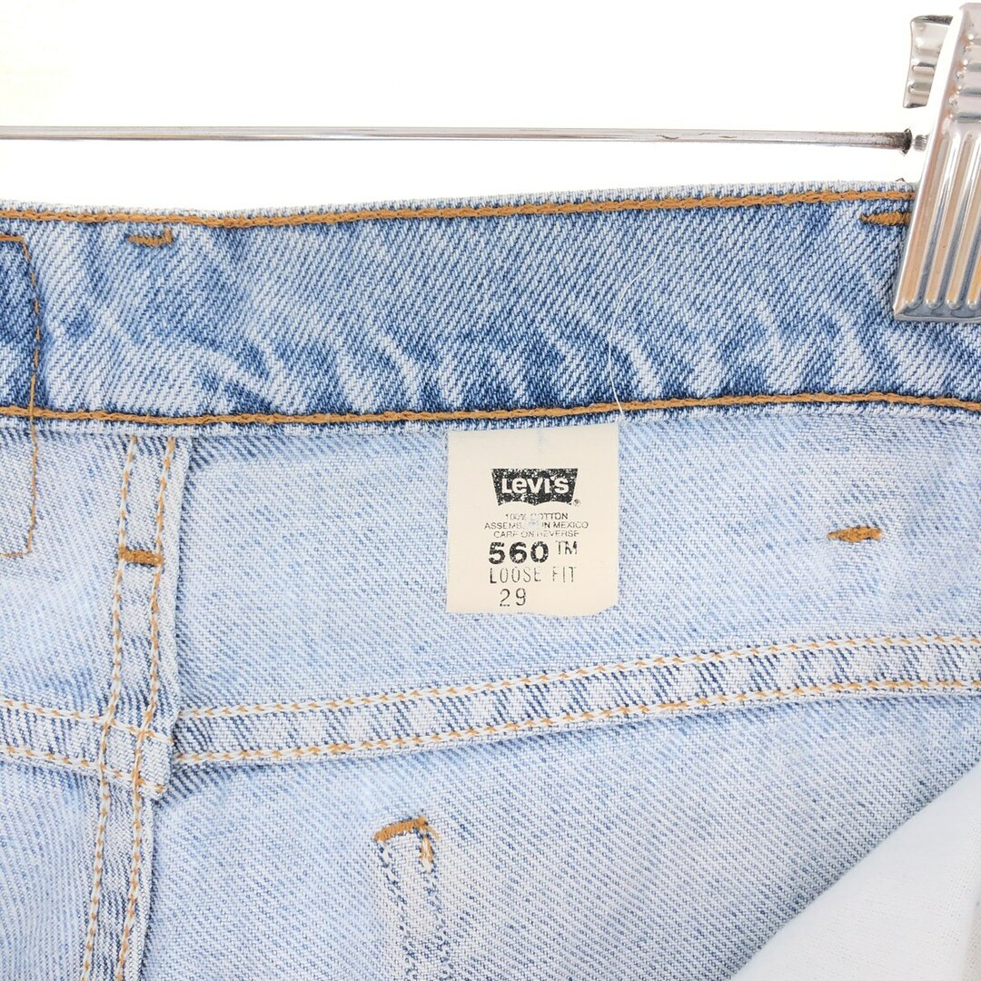 Levi's(リーバイス)の古着 00年代 リーバイス Levi's 560 LOOSE FIT デニムショーツ ショートパンツ メンズw29 /eaa382464 メンズのパンツ(ショートパンツ)の商品写真