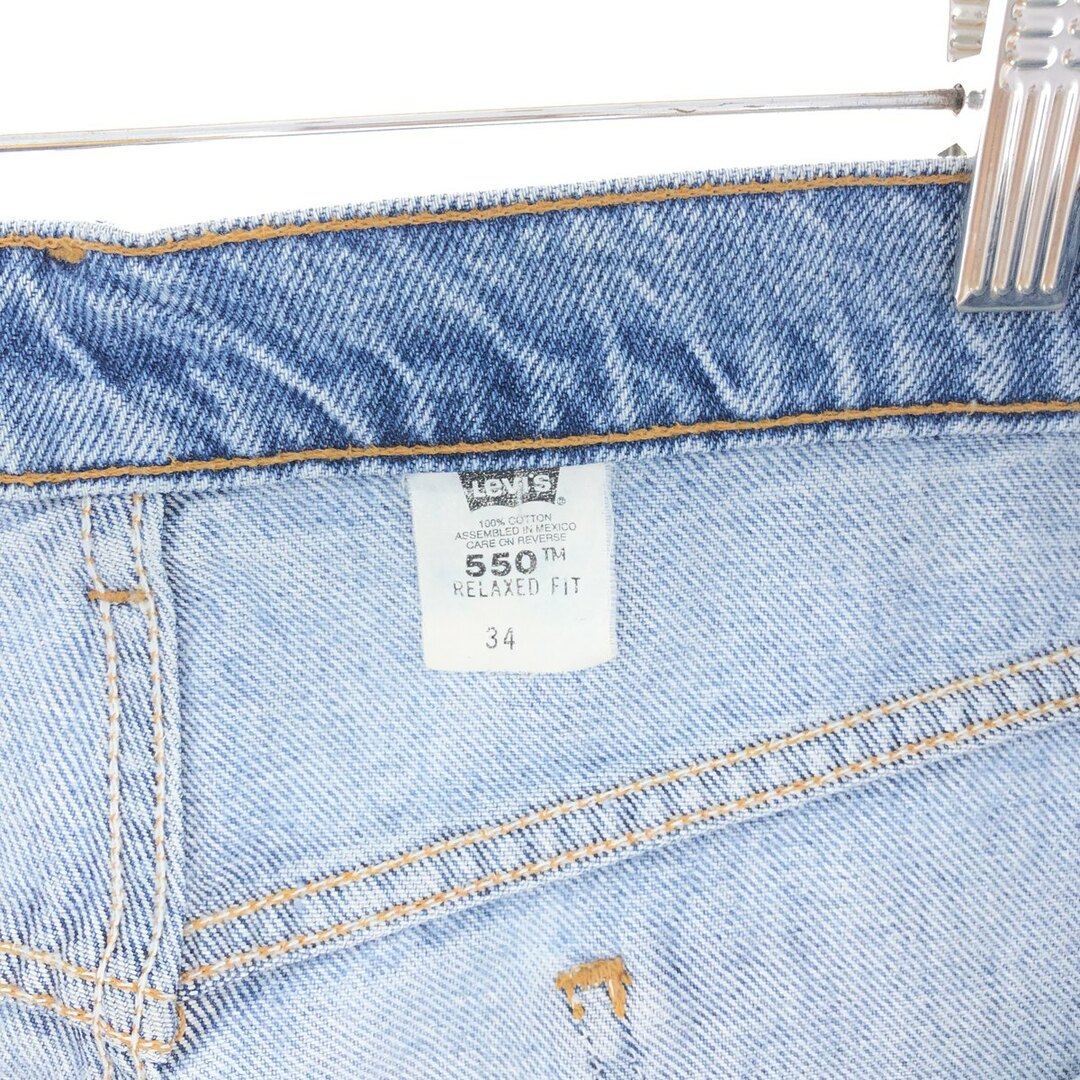 Levi's(リーバイス)の古着 90年代 リーバイス Levi's 550 RELAXED FIT デニムショーツ ショートパンツ メンズw34 ヴィンテージ /eaa382479 メンズのパンツ(ショートパンツ)の商品写真