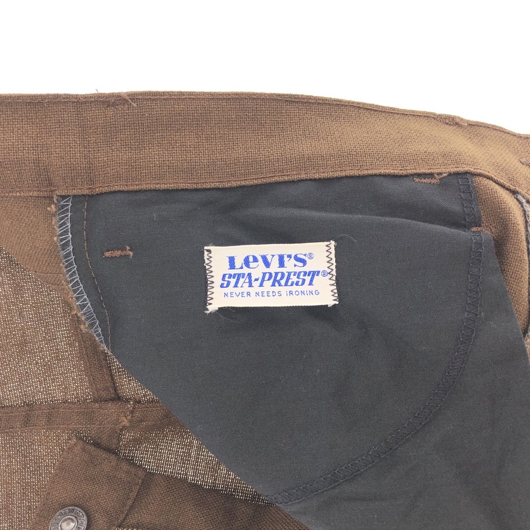 Levi's(リーバイス)の古着 70年代 リーバイス Levi's TA-PREST スタプレ ブーツカット フレアパンツ メンズw33 ヴィンテージ /eaa390866 メンズのパンツ(その他)の商品写真