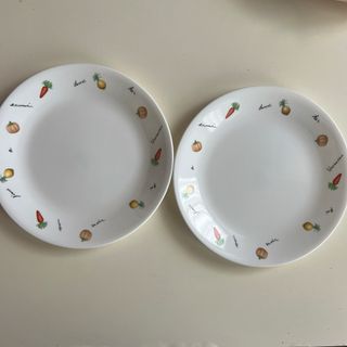 コレール(CORELLE)の新品●コレール ベジタブルシリーズ プレート 小皿 2枚　アメリカ製(食器)