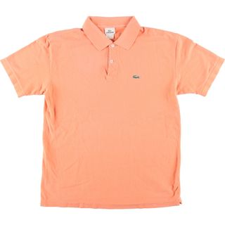 ラコステ(LACOSTE)の古着 ラコステ LACOSTE 半袖 ポロシャツ 7 メンズXXL /eaa427592(ポロシャツ)