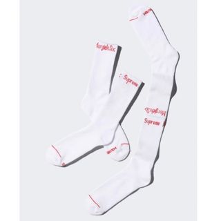 Supreme MM6 Maison Margiela Hanes Socks