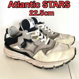 Atlantic STARS レディース　スニーカー　ブラック　ホワイト　グレー(スニーカー)