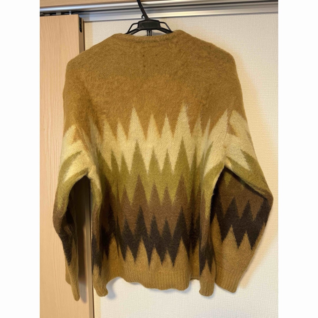 Needles(ニードルス)のニードルズ Needles Mohair Cardigan Zigzag モヘア メンズのトップス(カーディガン)の商品写真