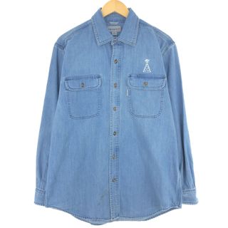 カーハート(carhartt)の古着 カーハート Carhartt ORIGINAL FIT 長袖 デニムシャツ メンズM /eaa433840(シャツ)