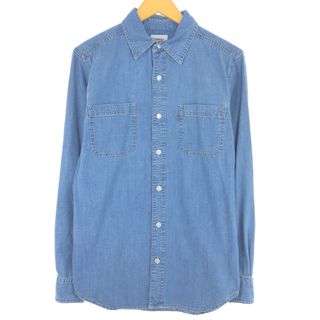 リーバイス(Levi's)の古着 リーバイス Levi's LEVI STRAUSS & CO. 長袖 デニムシャツ メンズS /eaa433843(シャツ)