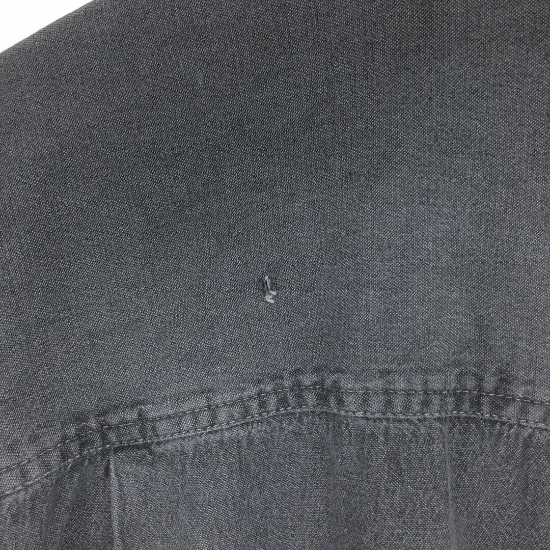 Levi's(リーバイス)の古着 リーバイス Levi's 長袖 ブラックデニムシャツ メンズXL /eaa321803 メンズのトップス(シャツ)の商品写真