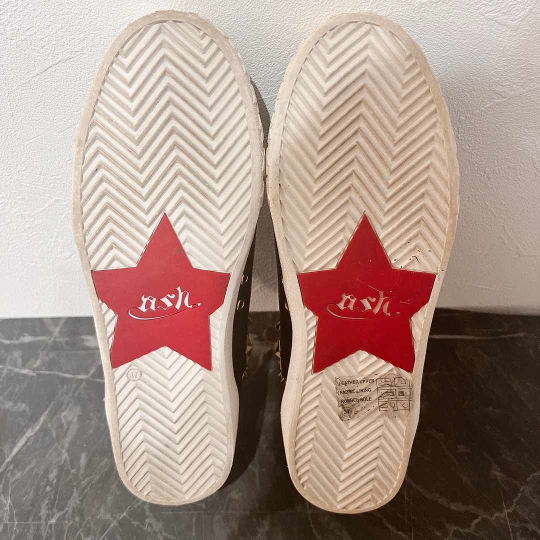 ASH(アッシュ)の【美品】アッシュ スニーカー カモフラ 迷彩 37 レディースの靴/シューズ(スニーカー)の商品写真