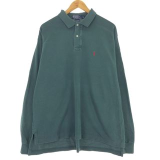 Ralph Lauren - 古着 ラルフローレン Ralph Lauren POLO by Ralph Lauren 長袖 ポロシャツ メンズXL /eaa423437