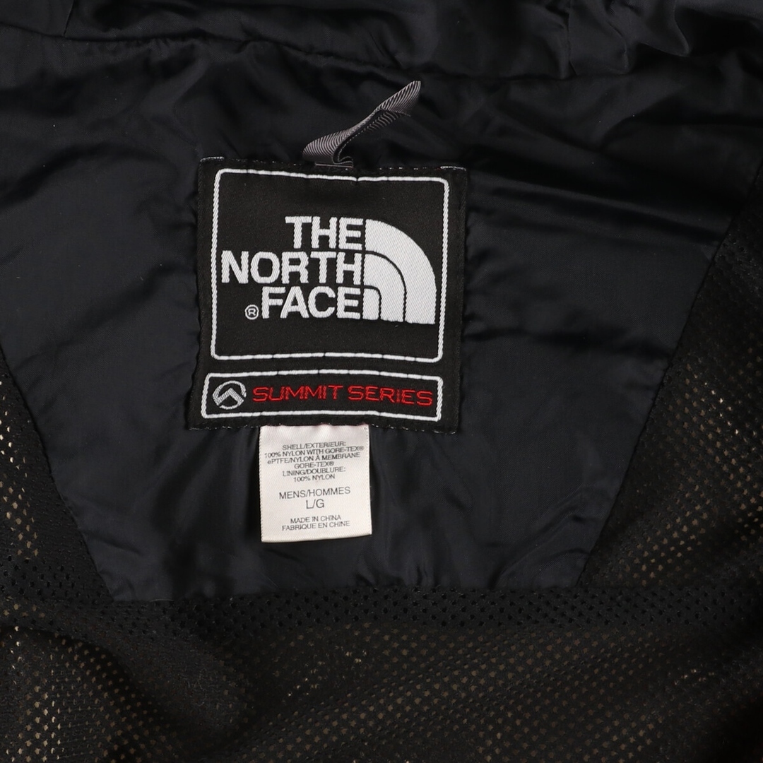 THE NORTH FACE(ザノースフェイス)の古着 90~00年代 ザノースフェイス THE NORTH FACE SUMMIT SERIES サミットシリーズ GORE-TEX ゴアテックス マウンテンパーカー シェルジャケット メンズL /eaa435311 メンズのジャケット/アウター(マウンテンパーカー)の商品写真