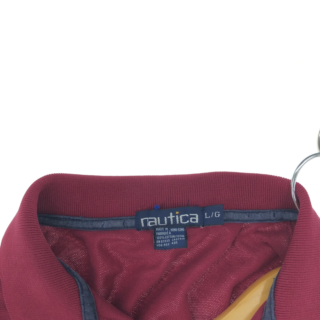 NAUTICA(ノーティカ)の古着 90年代 ノーティカ NAUTICA 半袖 ポロシャツ メンズL ヴィンテージ /eaa435805 メンズのトップス(ポロシャツ)の商品写真
