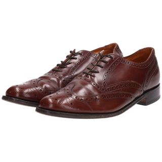 ローク(Loake)の古着 ローク Loake ウイングチップシューズ 英国製 8 1/saa009378(ドレス/ビジネス)